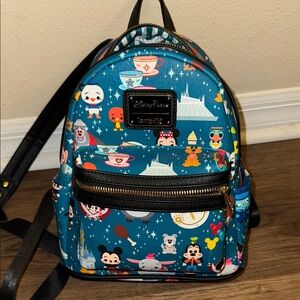 Loungefly Disney Parks Blue Kids Backpack